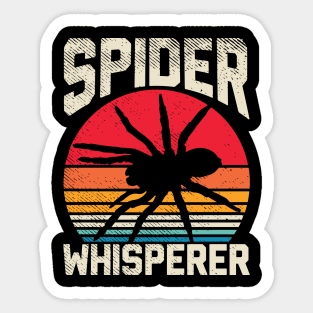 Spider Whisperer Sticker